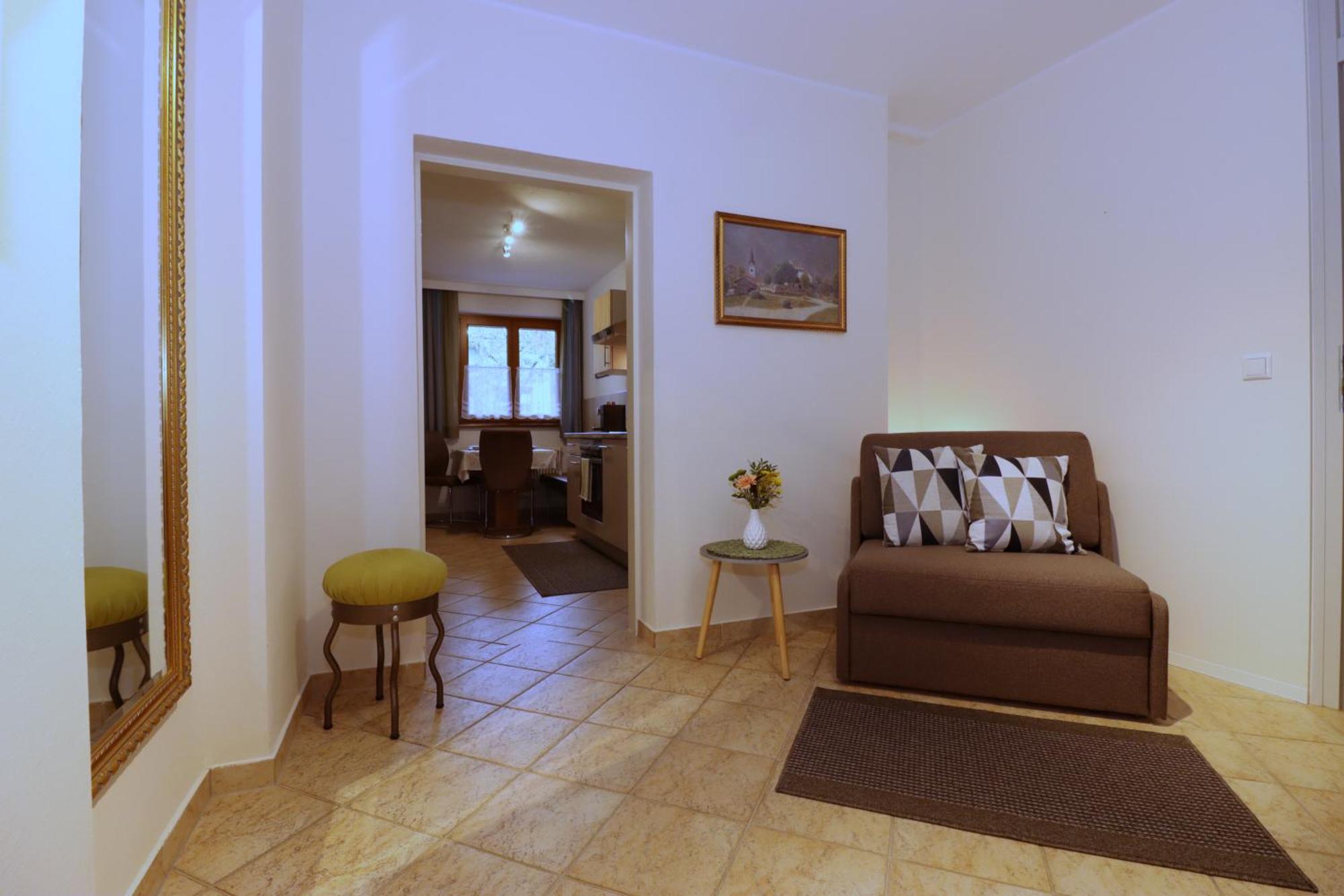 Appartement Dallavia Unterleibnig Ruang foto